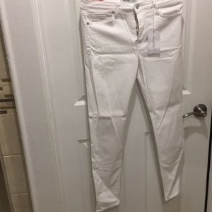 Just Black Brand high rise white stretchy denim 30